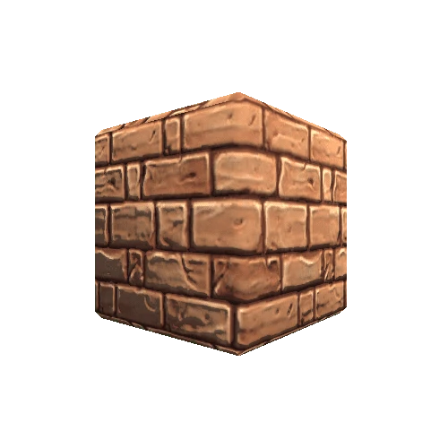 Cube Red Brick